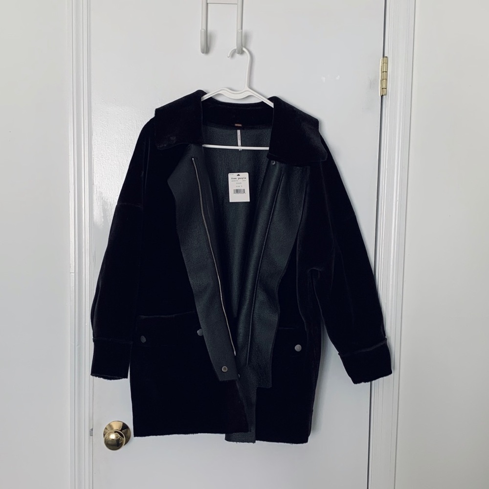 Faux fur Free People coat